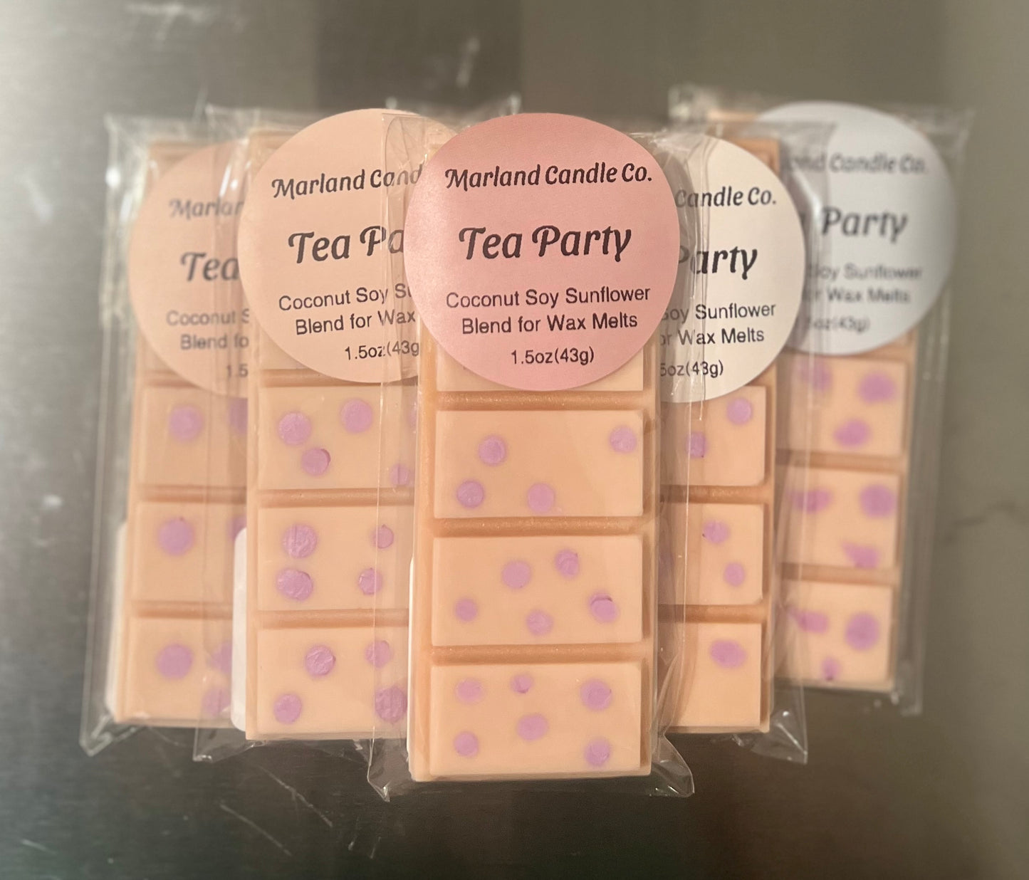 Tea Party Wax Melt Bars