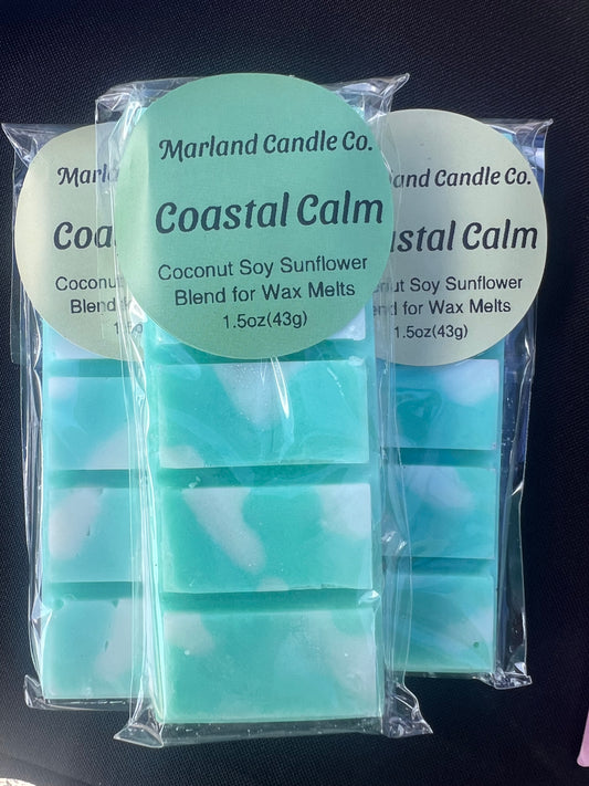 Coastal Calm Wax Melt Bars